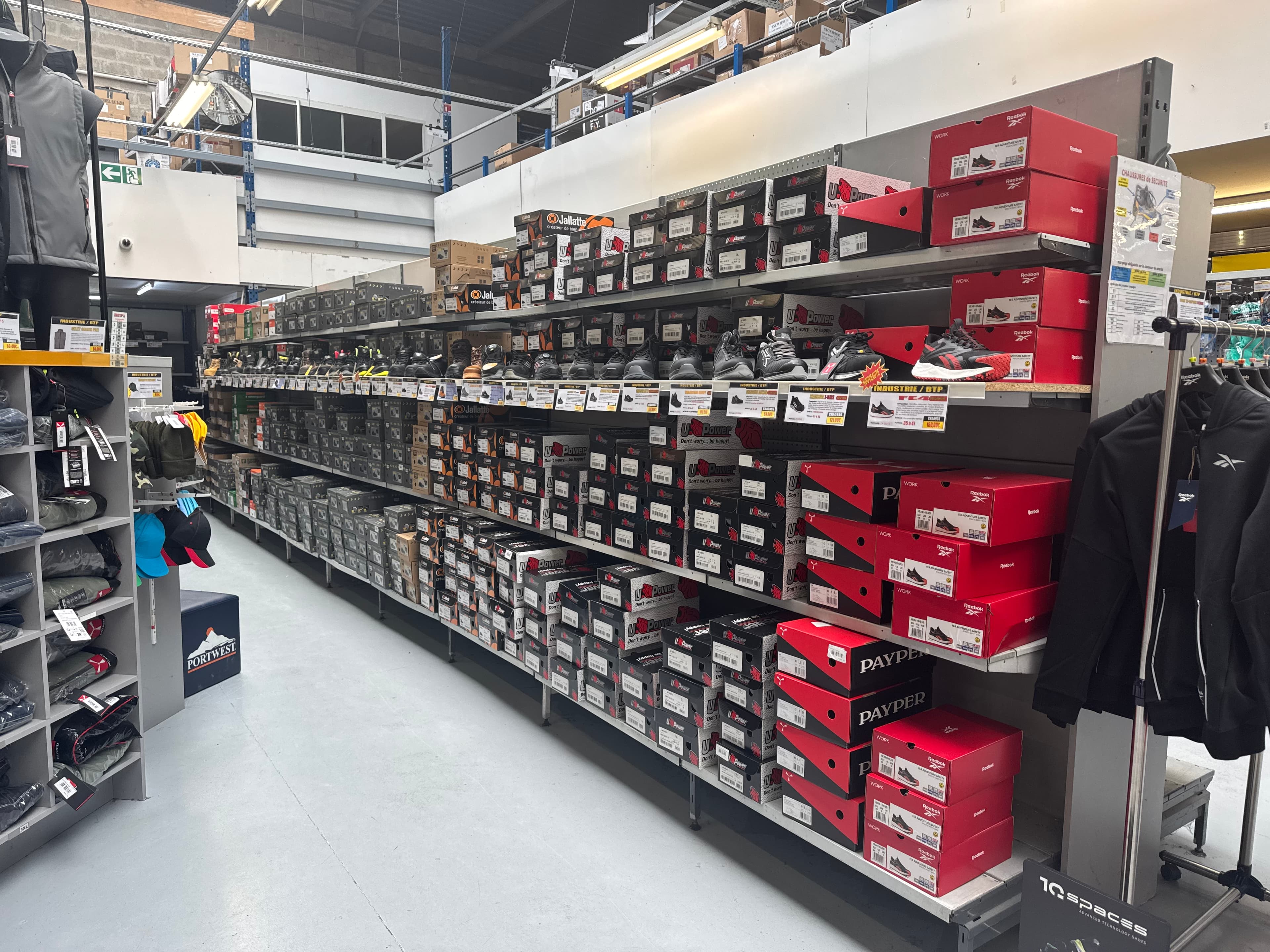 Rayon chaussures de sécurité EQUIP'A — U-Power, Jallatte, Reebok Work, Payper