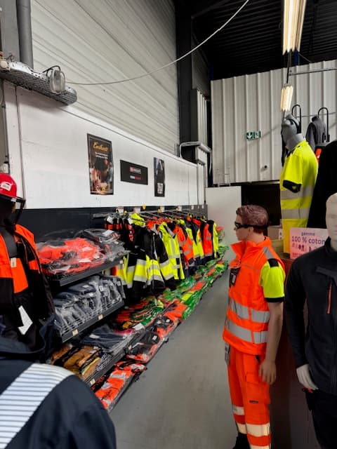 Rayon haute visibilité — vêtements orange et jaune fluo EN ISO 20471 chez EQUIP'A